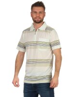 Herren Poloshirt T-shirt Polo-Hemd Kurzarm,  Gelbgrün L