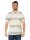 Herren Poloshirt T-shirt Polo-Hemd Kurzarm,  Gelbgrün L