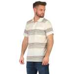 Herren Poloshirt T-shirt Polo-Hemd Kurzarm,  Beige XL