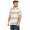 Herren Poloshirt T-shirt Polo-Hemd Kurzarm,  Beige XL