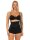 Damen Bauchweggürtel Fitnessgürtel Schwitzgürtel Fitness Gürtel Schwarz XL/2XL