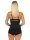 Damen Bauchweggürtel Fitnessgürtel Schwitzgürtel Fitness Gürtel Schwarz XL/2XL