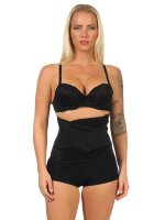 Damen Bauchweggürtel Fitnessgürtel Schwitzgürtel Fitness Gürtel Schwarz 2XL/3XL
