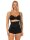 Damen Bauchweggürtel Fitnessgürtel Schwitzgürtel Fitness Gürtel Schwarz 2XL/3XL