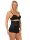 Damen Bauchweggürtel Fitnessgürtel Schwitzgürtel Fitness Gürtel Schwarz 2XL/3XL