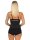 Damen Bauchweggürtel Fitnessgürtel Schwitzgürtel Fitness Gürtel Schwarz 2XL/3XL
