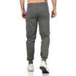 Herren Jogginghose Trainigshose Freizeithose mit Muster. Dunkelgau-4187 L