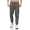 Herren Jogginghose Trainigshose Freizeithose mit Muster. Dunkelgau-4187 L