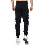 Herren Jogginghose Trainigshose Freizeithose mit Muster. Schwarz-4301 3XL