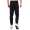Herren Jogginghose Trainigshose Freizeithose mit Muster. Schwarz-4301 3XL