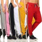 Damen Freizeithose Jogginghose Hose mit Streifen,Gr. S/M/L
