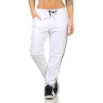 Damen Freizeithose Jogginghose Hose mit Streifen,Gr. S/M/L