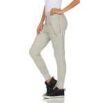 Damen Jogginghose Freizeithose,  Grau-Meliert XL