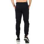 Herren Jogginghose Trainigshose Freizeithose mit Muster. Dunkelblau-4187 3XL