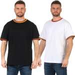 Herren T-Shirt kurzarm 100% Baumwolle  Fußball  Fan...
