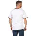 Herren T-Shirt kurzarm 100% Baumwolle  Fußball  Fan Trikot  Schwarz-Rot-Gold