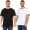 Herren T-Shirt kurzarm 100% Baumwolle  Fußball  Fan Trikot  Schwarz-Rot-Gold