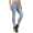 Damen Jeans Hose Risse Röhrenjeans Skinny Slim Fit Stretch,