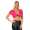 Bolero kurzarm mit Brosche 4 Farben,  Pink S/M