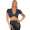 Bolero kurzarm mit Brosche 4 Farben,  Dunkelblau S/M