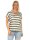 Damen T-Shirt Gestreift Shirts Kurzarm Sommer, S M L XL