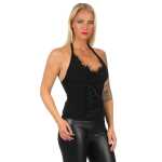 Damen Shirt Träger Shirts Sommer tiefer Ausschnitt;