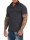 Herren Poloshirt T-Shirt Polo-Hemd Kurzarm,  Anthrazit L/52