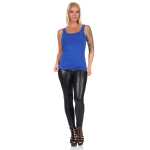 Damen Top Sommer Shirt Freizeit & Sport viele Farben; Blau XL/42