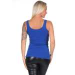 Damen Top Sommer Shirt Freizeit & Sport viele Farben; Blau XL/42