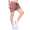 Bequeme Damen Shorts – Sommerliche Freizeit-Hotpants in vielen Farben & Prints Leo-Braun/S/36