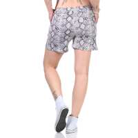 Bequeme Damen Shorts – Sommerliche Freizeit-Hotpants in vielen Farben & Prints Schlange/S/36