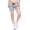 Bequeme Damen Shorts – Sommerliche Freizeit-Hotpants in vielen Farben & Prints Schlange/S/36
