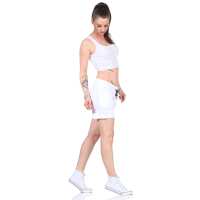 Bequeme Damen Shorts – Sommerliche Freizeit-Hotpants in vielen Farben & Prints Weiß/M/38