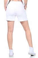 Bequeme Damen Shorts – Sommerliche Freizeit-Hotpants in vielen Farben & Prints Weiß/XL/42