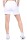 Bequeme Damen Shorts – Sommerliche Freizeit-Hotpants in vielen Farben & Prints Weiß/XL/42