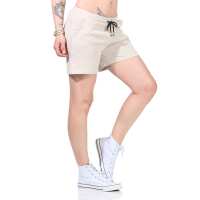 Bequeme Damen Shorts – Sommerliche Freizeit-Hotpants in vielen Farben & Prints Beige/M/38