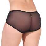Push-up-BH pailletten mit Panty Set, Schwarz 85 Cup C