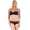 Push-up-BH pailletten mit Panty Set, Schwarz 85 Cup C