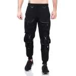 Herren Bänder Jogginghose Jogger Joggerhose Streetwear Cargo Pants Hosen