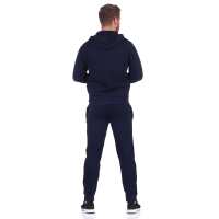 Herren Jogging Anzug Trainingsanzug Fitness mit Kapuze;  Dunkelblau M