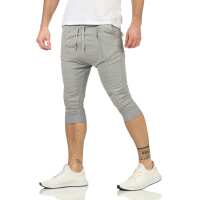 Herren Shorts Kurzehose Sport Fitness Training Freizeit Sommer; Grau M