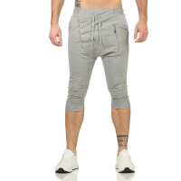 Herren Shorts Kurzehose Sport Fitness Training Freizeit Sommer; Grau M