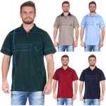 Herren Poloshirt T-Shirt Polo-Hemd Kurzarm, M L XL XXL