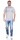 Herren Poloshirt T-Shirt Polo-Hemd Kurzarm,  Hellgrau M