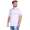 Herren Poloshirt T-Shirt Polo-Hemd Kurzarm,  Weiß M