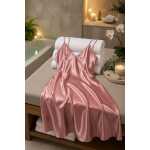 Damen Negligé Nachtwäsche Nachtkleid Dessous Satin; S M L XL 2XL
