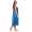 Damen Nachthemd Sleepshirt mit Muster, Petrol S/M/L