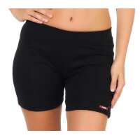 Damen Sport Shorts Hotpants kurz Baumwolle Radler...