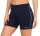 Damen Sport Shorts Hotpants kurz Baumwolle Radler Fitness; Dunkelblau XS