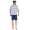 Herren Pyjama Short und T-Shirt Schlaf-Anzug;